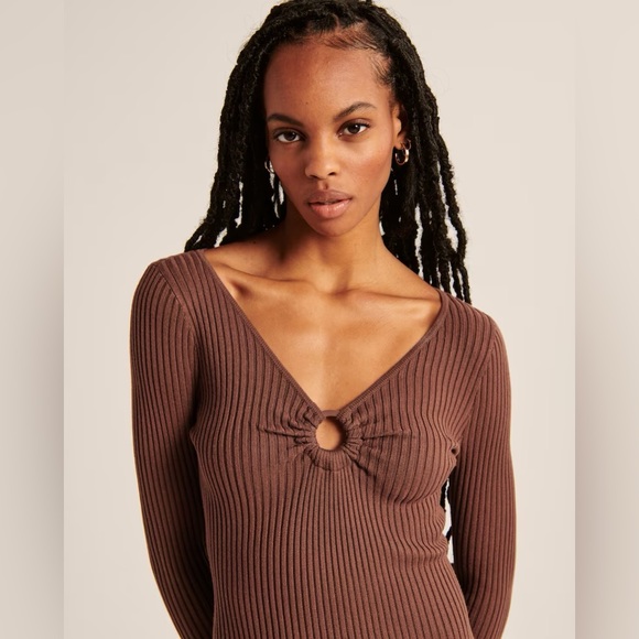Long sleeve sweater dress, Abercrombie, S - Picture 2 of 5